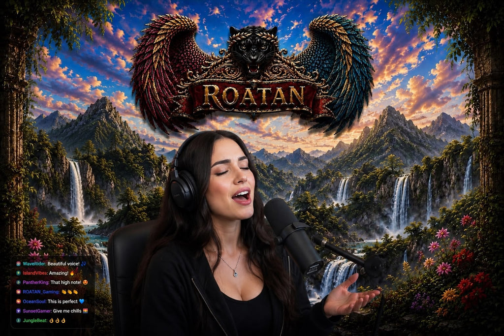 Premium ROATAN Fantasy Live Stream Background